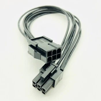 Modularna Napajalni Kabli 6 Pin-do 6-PIN PCI Express Podaljšek Sleeved Kabel RAČUNALNIK Grafično Kartico Napajalni Kabel Priključek 20 cm