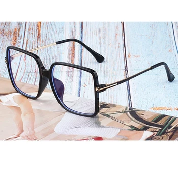 Modna Očala Letnik Kvadratnih Blu Ray Recept Očala Ženske Očal Okvir Moda Pregleden Eyeglass Okvirji Ženske