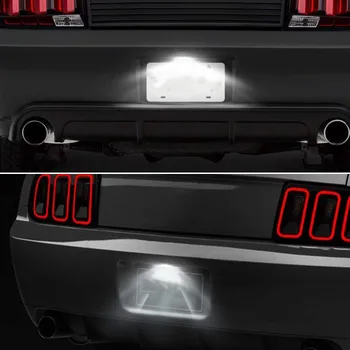 12V 6000K Auto Deli LED Tablice Parkirnih Luči Za Ford Mustang 2005 2006 2007 2008 2009 Umestitev Na Zadnji Levi In Desni