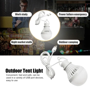 Mini Prenosni Kampiranje Šotor Luči LED Žarnice Jahanje Sili Lučka za Branje