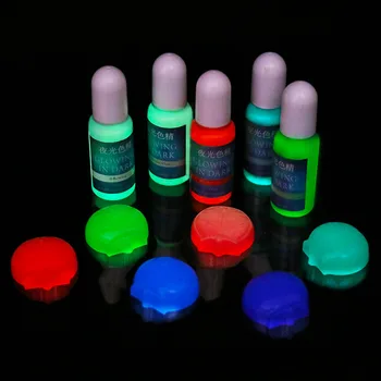 Žareče v Temno Visoka Koncentracija Epoksi Pigment DIY Plesen, zaradi Česar Pribor UV Smolo Barvanje Barvanje Barvilo za Nakit, Izdelava