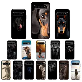 Lab Labrador Kuža Pes Primeru Telefon Za Samsung Galaxy S20 Ultra S20 Plus S10 S8 S9 Plus S7 Rob S21 Plus