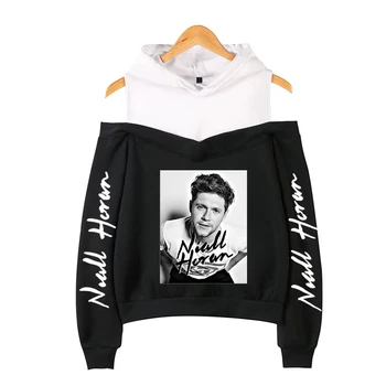 Niall Horan Hoodies Ženski Off Ramenski Majica z Dolgimi Rokavi Ženske Hoodies Unisex Puloverju Pop Pevka 2020 Modna Oblačila