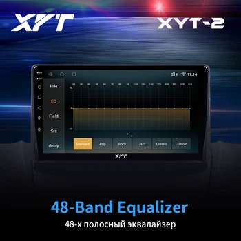 XYT Za Ford Fiesta Mk 6 2008 - 2019 avtoradio, Predvajalnik Video Navigacija GPS Android 2din 2 din dvd-Audio Z Zaslon