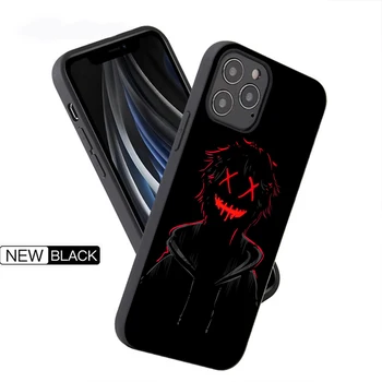 Ulica Mladinskih Neon Maske Primeru Mobilni Telefon za iPhone 8 7 6 6S Plus X 5S SE 2020 XR 11 12 Pro mini pro XS MAX