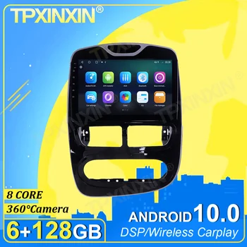 PX6 IPS Android 10.0 6 G+128G Carplay 360 Kamera Za Renault Clio 2013-Multimedijski Predvajalnik, Radio magnetofon Video GPS Navi