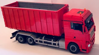 NOVO 2021 Tehnologije gradnik dvigalo tovornjak smetišče tovornjak inženiring vozila MOC skupščine toy model fant darilo majhnih delcev