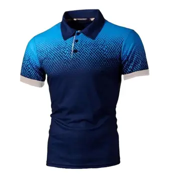 2021 Moški Polo Majica Novo Kratek Rokav Tee Shirt Dihanje Camisa Masculina Hombre Dresov Golftennis Moških Bluzo Plus Velikost 5XL