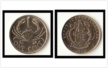 Sejšeli 1 Kovancih Azija Novo Izvirno Kovanec je Unc Zbirateljske Edition Resnično Redkih Spominski Naključno Leto