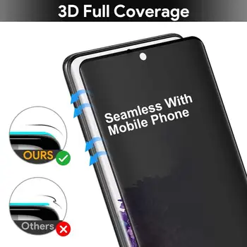 Screen Protector For Samsung Galaxy S20/Plus/Ultra Anti-scratch Varstvo Zasebnosti Kaljeno Steklo Film Pametni telefon Pribor