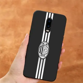 Italijanska Ekipa AC Milan Primeru Telefon Za Xiaomi Redmi Opomba 7 8 9 9 Pro Coque Silikonski Coque Pokrov