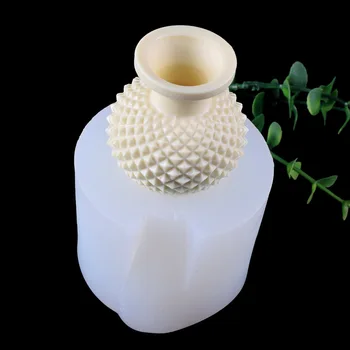 3D Tri-dimenzionalni Vaza Modeliranje Kristalno Epoksi Plesni Aromaterapija Mavca Plesni Plesni Torto Dekoracijo