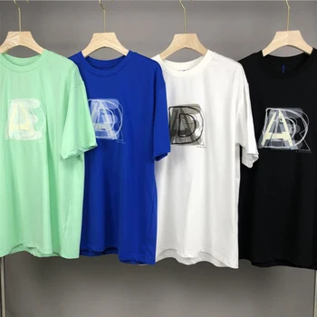 2021 novo ADER NAPAKA T-shirt Moški Ženske Poletje Adererror Vezene tiskanje Hip hop Ader Vrhovi kratek rokav T-majice