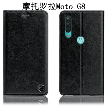 Pravega Usnja Telefon Vrečko Za Motorola Moto G20/Moto G30/Moto G40 Fusion 4G/Moto G60 4G Pokrovček Reže za Kartice Imetnik Telefona Primerih