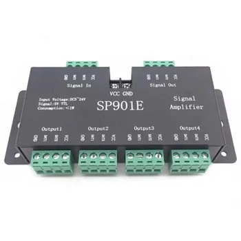 5-24V LED Signal Verstärker SP901E led SPI krmilnik 4CH gruppe Verstärker für WS2812 2811 dmx512 led, pixel streifen magie m
