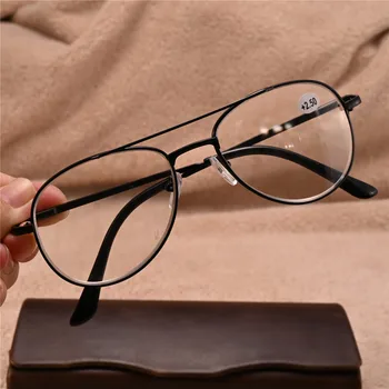 Evove Letalstva Obravnavi Očala Moški 1.25 1.75 1.5 +200 250 225 275 300 Unisex Ženske Branje Očala Okvirji Zlitine za Presbyopia