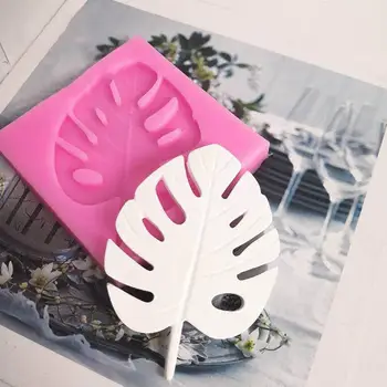 3D Listi Silikonsko Plesni Listov Torta Dekoraterstvo Fondat Čokoladna Torta Orodja