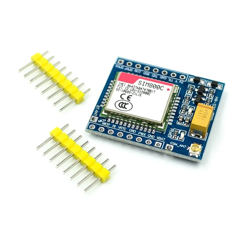 Icstation SIM800C GSM GPRS Module with Blutooth TTS Quad Band 3.3V 5V TTL Serial Interface for Arduino C51 STM32 
